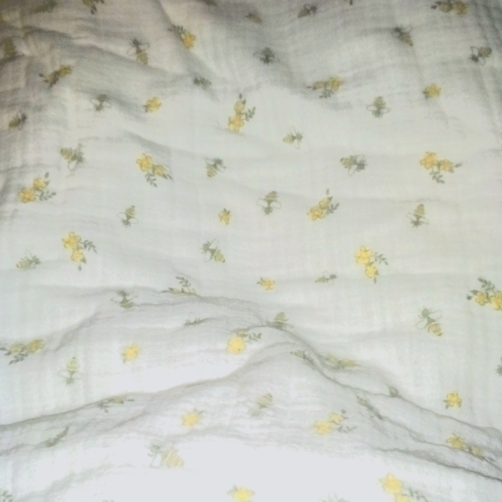 Modern baby blanket